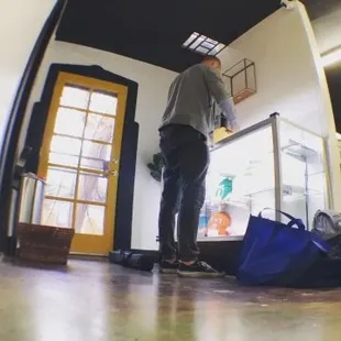 Prepping our little &quot;exit through the gift shop&quot; store