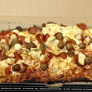 08-11-22 Partially cooked Pepperoni, chicken, and beef