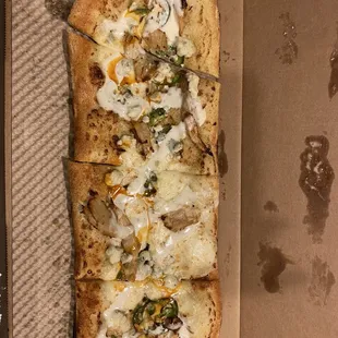  a pizza in a box