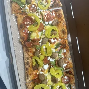 My dry pizza