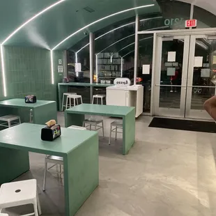 Inside