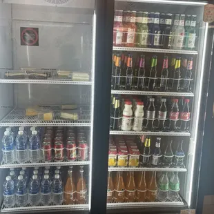 Bottled drinks