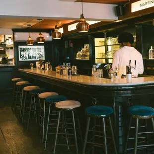 Front bar area