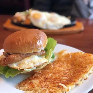 Sausage, Ham or Bacon Breakfast Sandwich