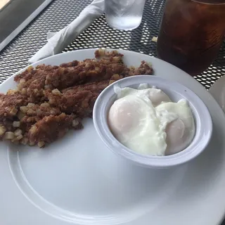 Corned Beef, Hash & 3 Eggs