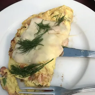 Smoked Salmon Omelette