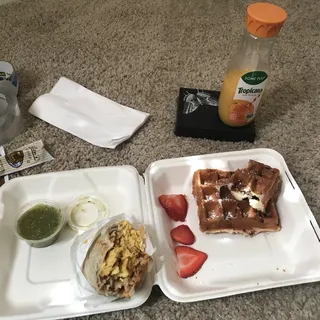 Bacon & Waffles (2X2)