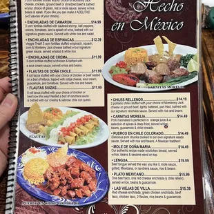 Menu, August 2023 (2/7)