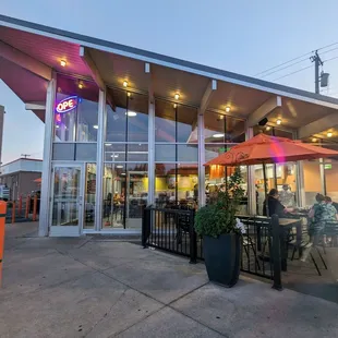 Restaurant outside