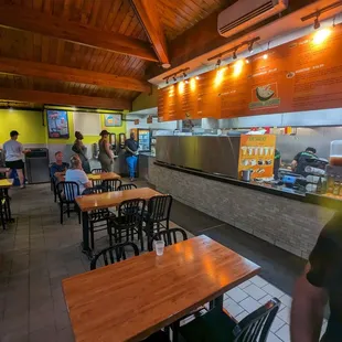 Restaurant inside