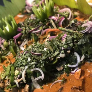 Andalous chicken ( slice of chicken breast with our famous Andalous sauce )