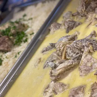 Mansaf ( Lamb dish served with Jamid yogurt sauce base and Basmati rice ) Friday Night , Sat&amp;Sun all day