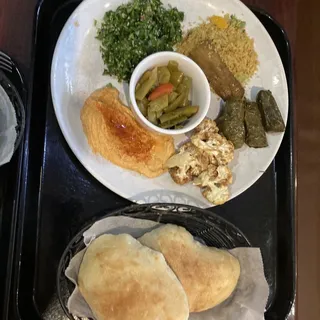 Veggie Sampler Lunch