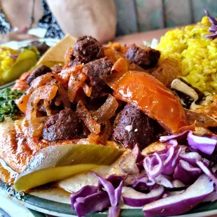 Sujuk on Hummus  marvelous Yummy