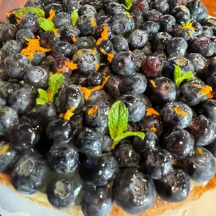 Blueberry tart