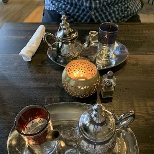 Mint tea