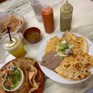 Mushroom Quesadilla