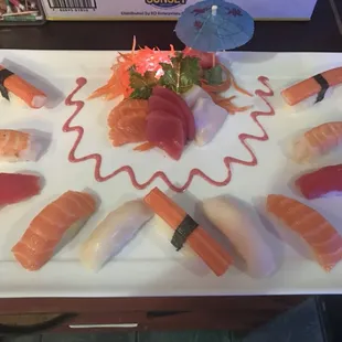 sushi, sushi and sashimi, sashimi, food