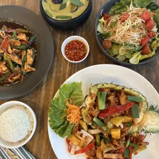 food, salads