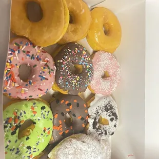 Chocolate Sprinkle Doughnut  Freshly Made Glazed Doughnut Fruit Filled Doughnut  Homemade Rich Chocolate Glaze Doughnut
