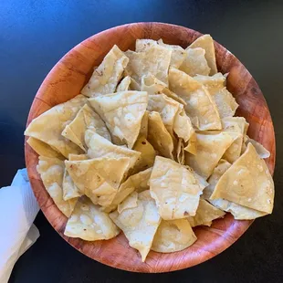 Even stale the chips are good!