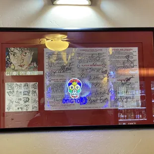 a picture of a dog in a hat