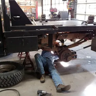 Installing an overload system