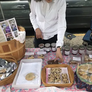 Baked goodies and jams