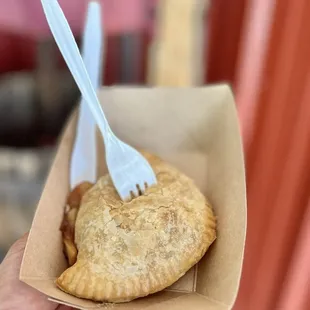 Baked apple hand pie