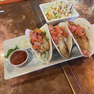 Fish tacos!