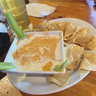 Don't skip the Buffalo chicken dip! Soooo good!