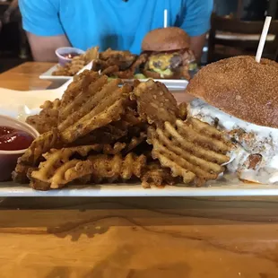 Black and Blue Burger