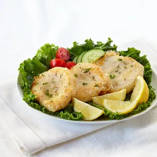 Cooked Abalone Steaks