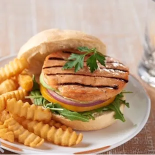 Alaskan Salmon Burgers