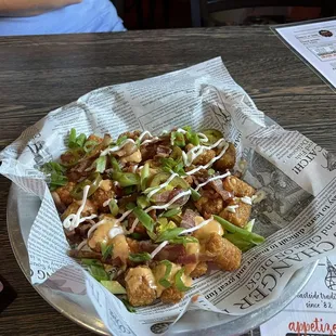 Loaded tater tots