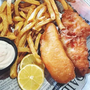 Fish and chips