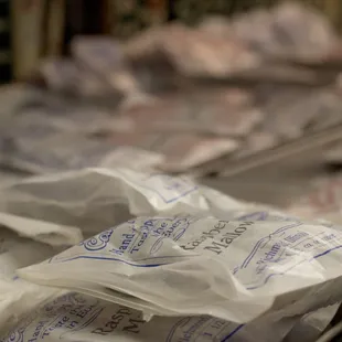 Candy bars in the case. Yum.