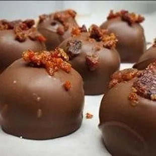 Maple Bacon Truffles
