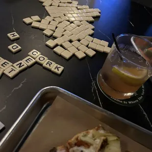 Many board games are available