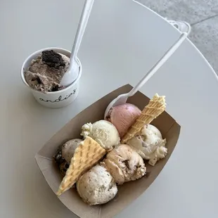 Ice cream flight