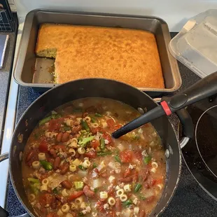 my delicious homemade minestrone! Five star