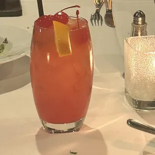 Mocktail created by our lovely waitress.