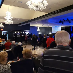 a large crowd of people