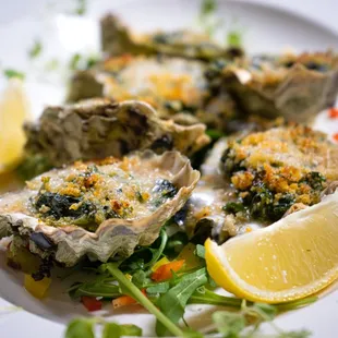 Oysters Rockefeller