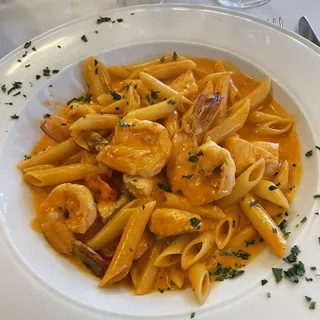 Penne with Tomato Cream Sauce