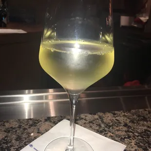 Chardonnay to start.