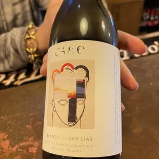 wine Cynthia selected for Paella