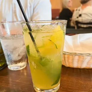 Lemon Basil Mojito