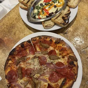 food, pizza