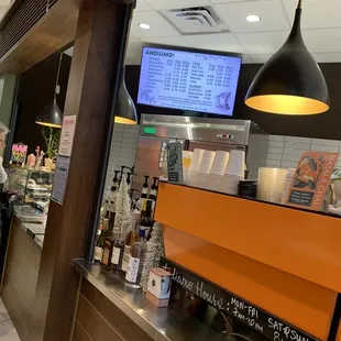 Coffee counter